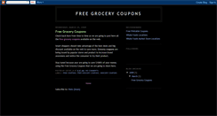 Desktop Screenshot of free-grocerycoupons.blogspot.com