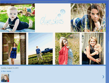 Tablet Screenshot of blueskiesphotog.blogspot.com