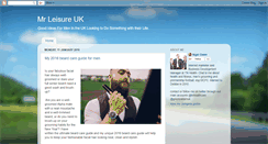 Desktop Screenshot of mr-leisure-uk.blogspot.com