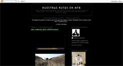 Desktop Screenshot of nuestrasrutasmtb.blogspot.com