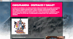 Desktop Screenshot of disfracesyballet.blogspot.com