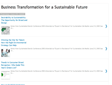 Tablet Screenshot of businesstransformationforthefuture.blogspot.com