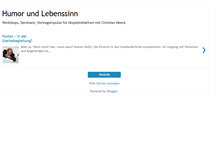 Tablet Screenshot of humorundlebenssinn.blogspot.com