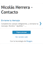 Mobile Screenshot of elnicoherrera-contacto.blogspot.com
