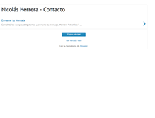 Tablet Screenshot of elnicoherrera-contacto.blogspot.com