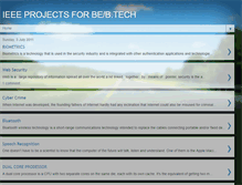 Tablet Screenshot of bebtechproject.blogspot.com