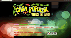 Desktop Screenshot of casapopularvientosdelpueblo.blogspot.com