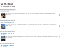 Tablet Screenshot of ontheroadwithmikeandandrea.blogspot.com