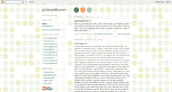 Desktop Screenshot of pinkestsunflowers.blogspot.com
