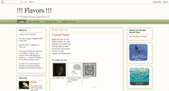 Desktop Screenshot of delectableflavors.blogspot.com