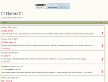 Tablet Screenshot of delectableflavors.blogspot.com