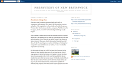 Desktop Screenshot of nbpresbytery.blogspot.com