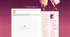 Desktop Screenshot of ilovemakeupgirls.blogspot.com