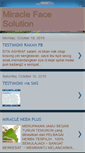 Mobile Screenshot of mymiraclefacesolution.blogspot.com