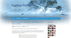Desktop Screenshot of fugitivefirefly.blogspot.com