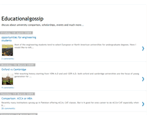 Tablet Screenshot of educationalgossip.blogspot.com
