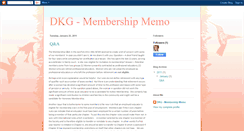 Desktop Screenshot of membershipmemo-dkg.blogspot.com