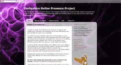 Desktop Screenshot of derbyshireonline.blogspot.com