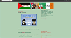 Desktop Screenshot of irish4palestine.blogspot.com