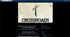 Desktop Screenshot of crossroadsstudentchoir.blogspot.com