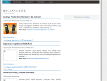 Tablet Screenshot of maulana-site.blogspot.com