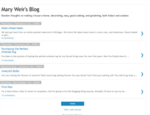 Tablet Screenshot of maryweir.blogspot.com