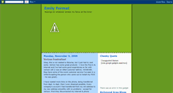 Desktop Screenshot of emilyformat.blogspot.com