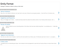 Tablet Screenshot of emilyformat.blogspot.com
