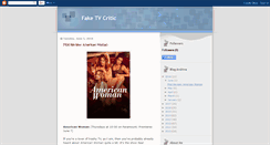 Desktop Screenshot of faketvcritic.blogspot.com
