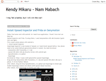 Tablet Screenshot of kendyhikaru.blogspot.com