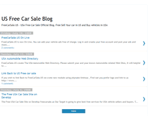 Tablet Screenshot of freecarsale.blogspot.com