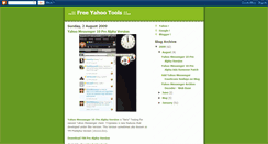 Desktop Screenshot of downloadyahootools.blogspot.com