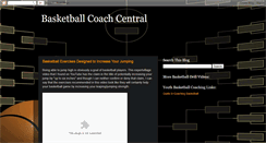 Desktop Screenshot of basketballcoachcentral.blogspot.com