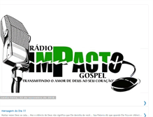 Tablet Screenshot of impactogospelbrasil.blogspot.com