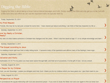 Tablet Screenshot of diggingthebible.blogspot.com