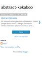 Mobile Screenshot of abstract-kekaboo.blogspot.com
