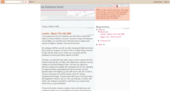 Desktop Screenshot of mybusinesstravel.blogspot.com