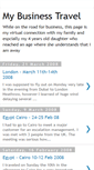 Mobile Screenshot of mybusinesstravel.blogspot.com