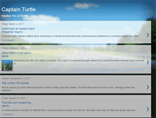 Tablet Screenshot of captainturtle.blogspot.com