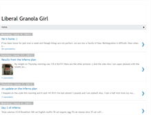 Tablet Screenshot of liberalgranolagirl.blogspot.com