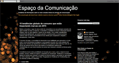 Desktop Screenshot of espacodacomunicacao.blogspot.com