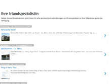 Tablet Screenshot of irlandspezialistin.blogspot.com