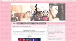 Desktop Screenshot of lafemellecentrodebeleza.blogspot.com