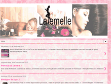 Tablet Screenshot of lafemellecentrodebeleza.blogspot.com