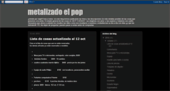 Desktop Screenshot of metalizadoelpop.blogspot.com