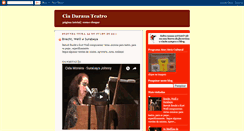 Desktop Screenshot of ciadarausteatro.blogspot.com
