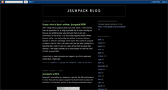 Desktop Screenshot of jsunpack.blogspot.com