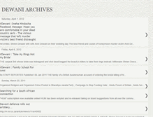 Tablet Screenshot of dewanisrchives.blogspot.com