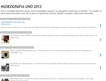Tablet Screenshot of museografiauno.blogspot.com