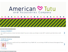Tablet Screenshot of americantutu.blogspot.com
